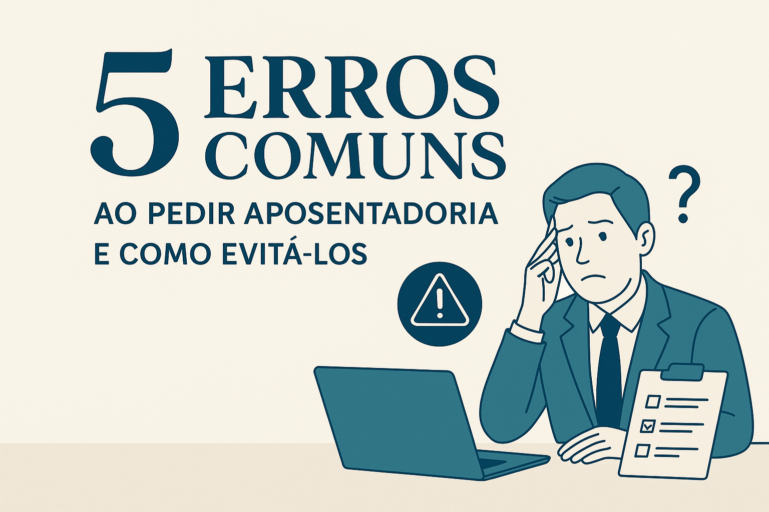 5 Erros Comuns ao Pedir Aposentadoria e Como Evitá-los